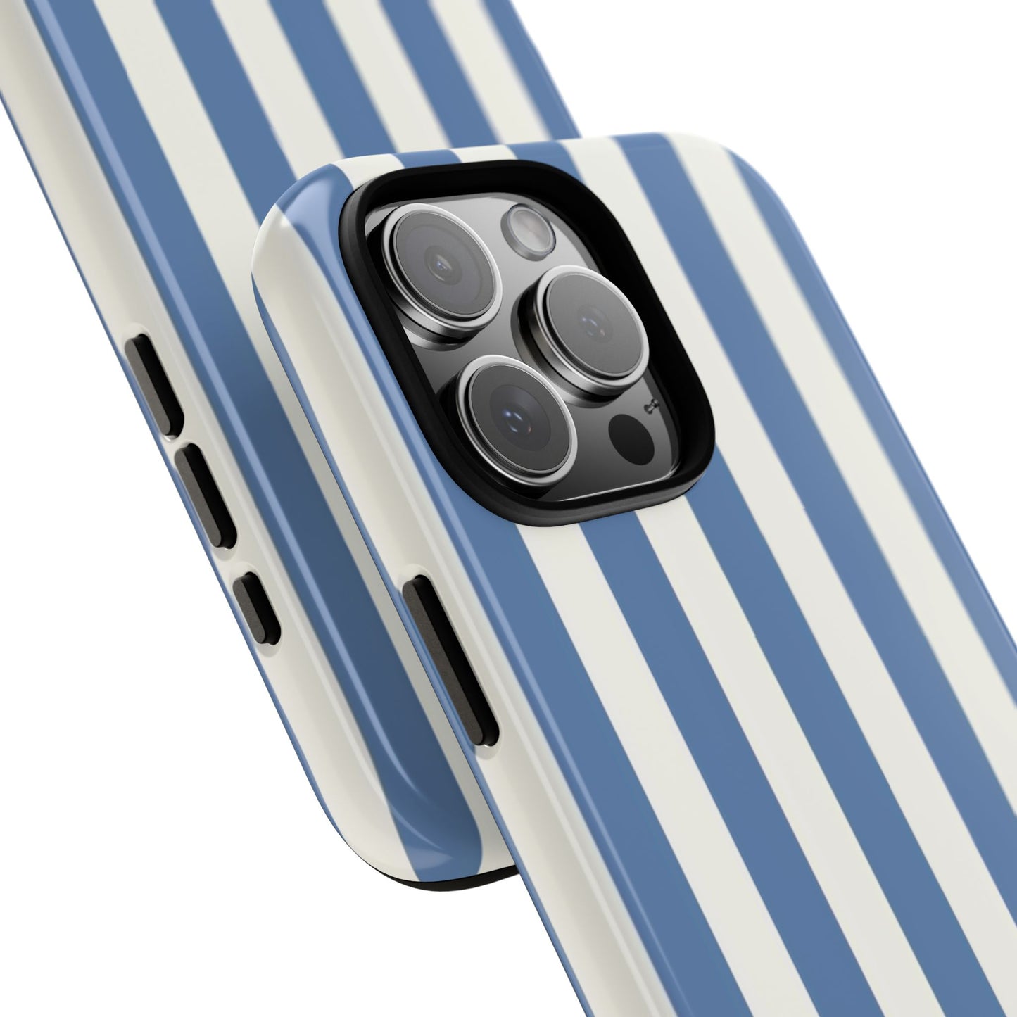 Personalized Blue & White Stripe