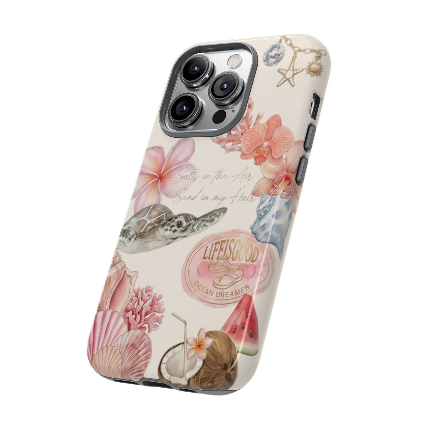 Tropical Beach Phone Case — Cute Summer Ocean Aesthetic iPhone Cover