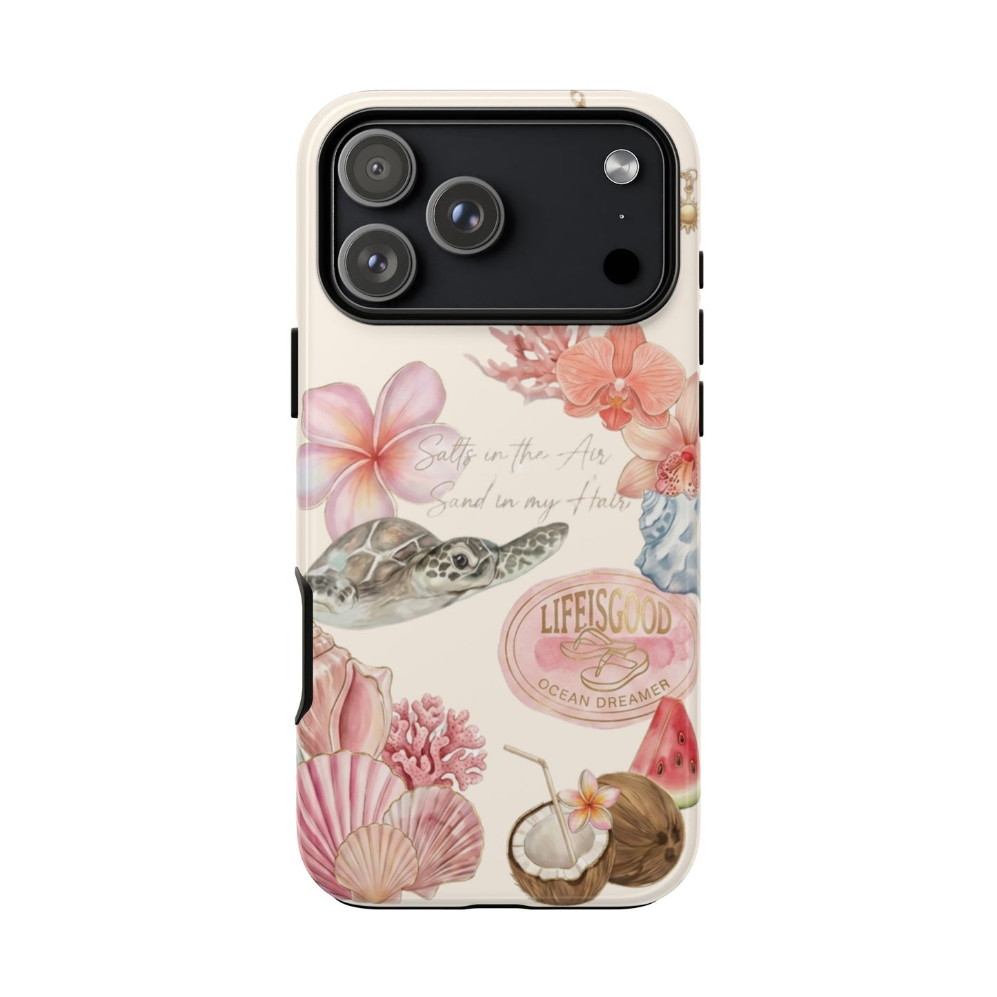 Tropical Beach Phone Case — Cute Summer Ocean Aesthetic iPhone Cover