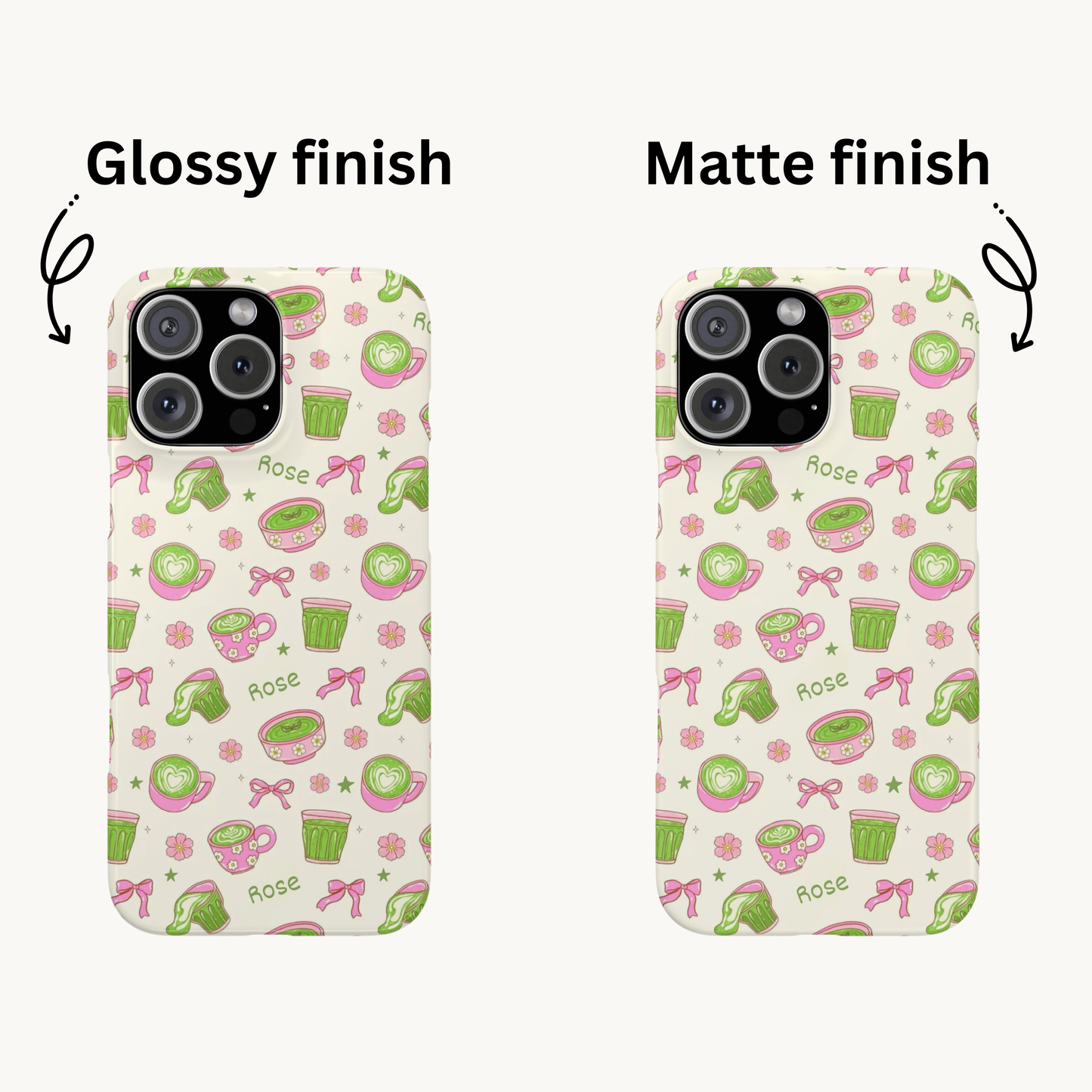 Personalized Matcha Aesthetic