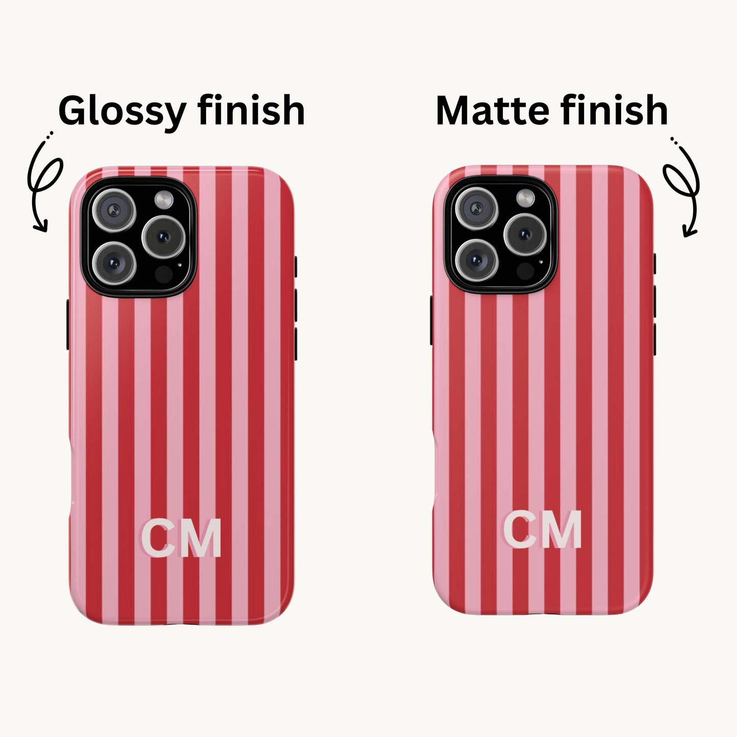 Personalized Red Stripe