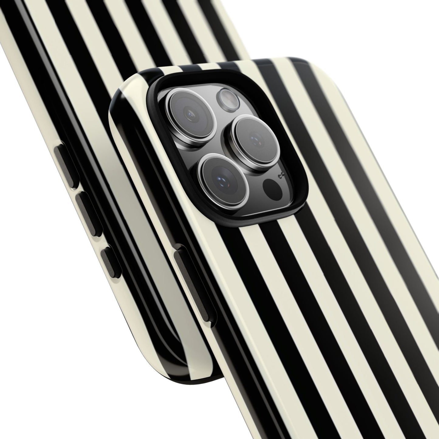 Personalized Black & White Stripe