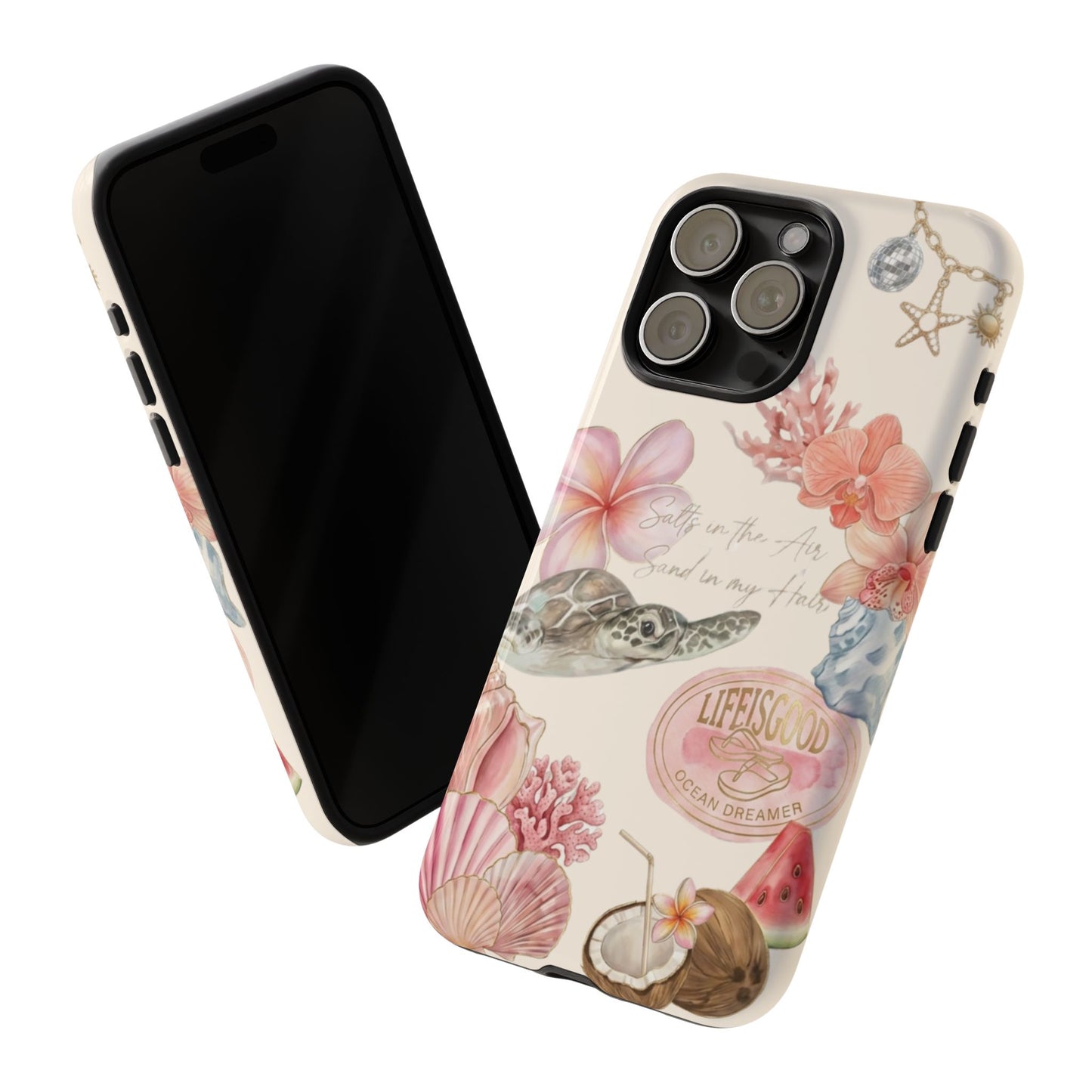 Tropical Beach Phone Case — Cute Summer Ocean Aesthetic iPhone Cover