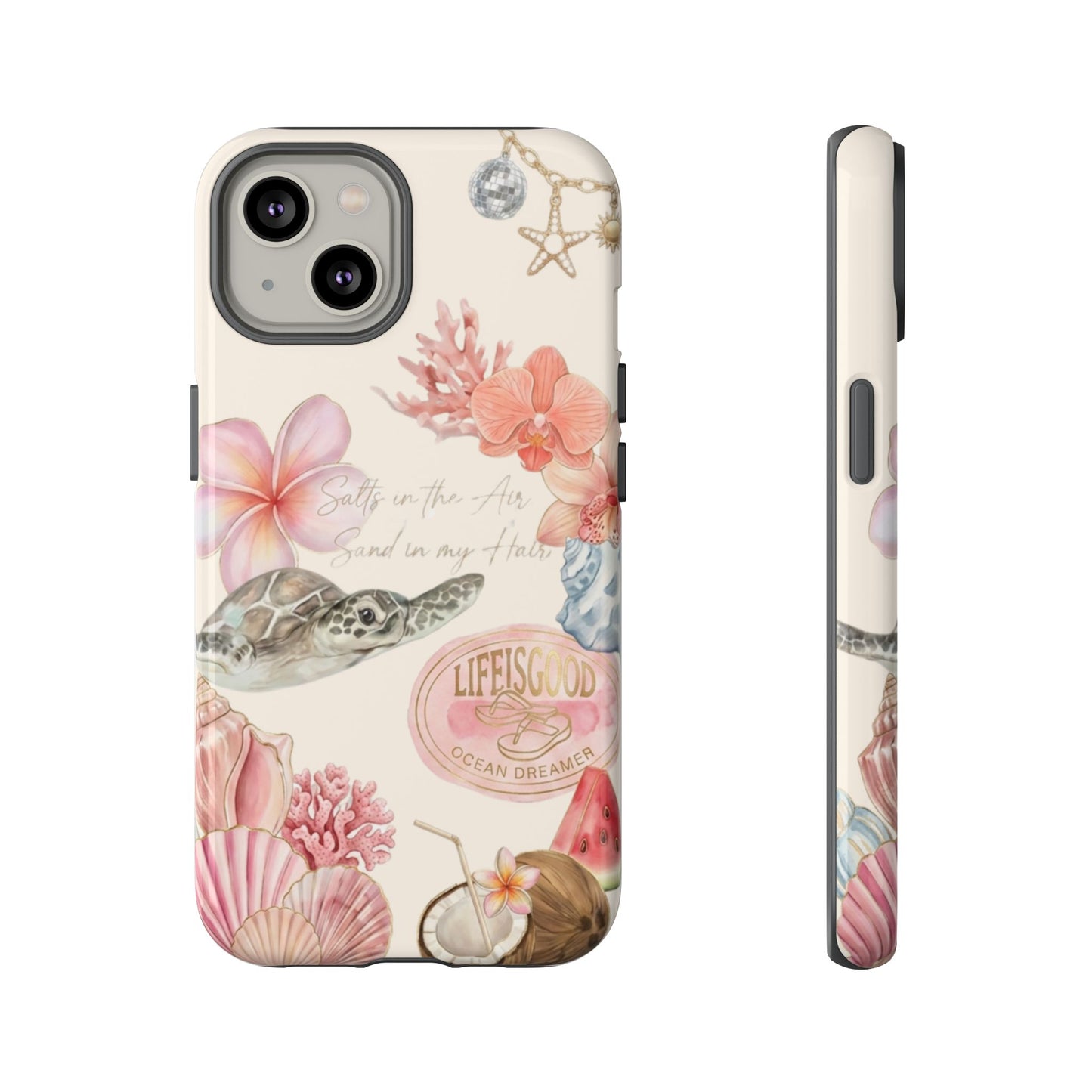 Tropical Beach Phone Case — Cute Summer Ocean Aesthetic iPhone Cover