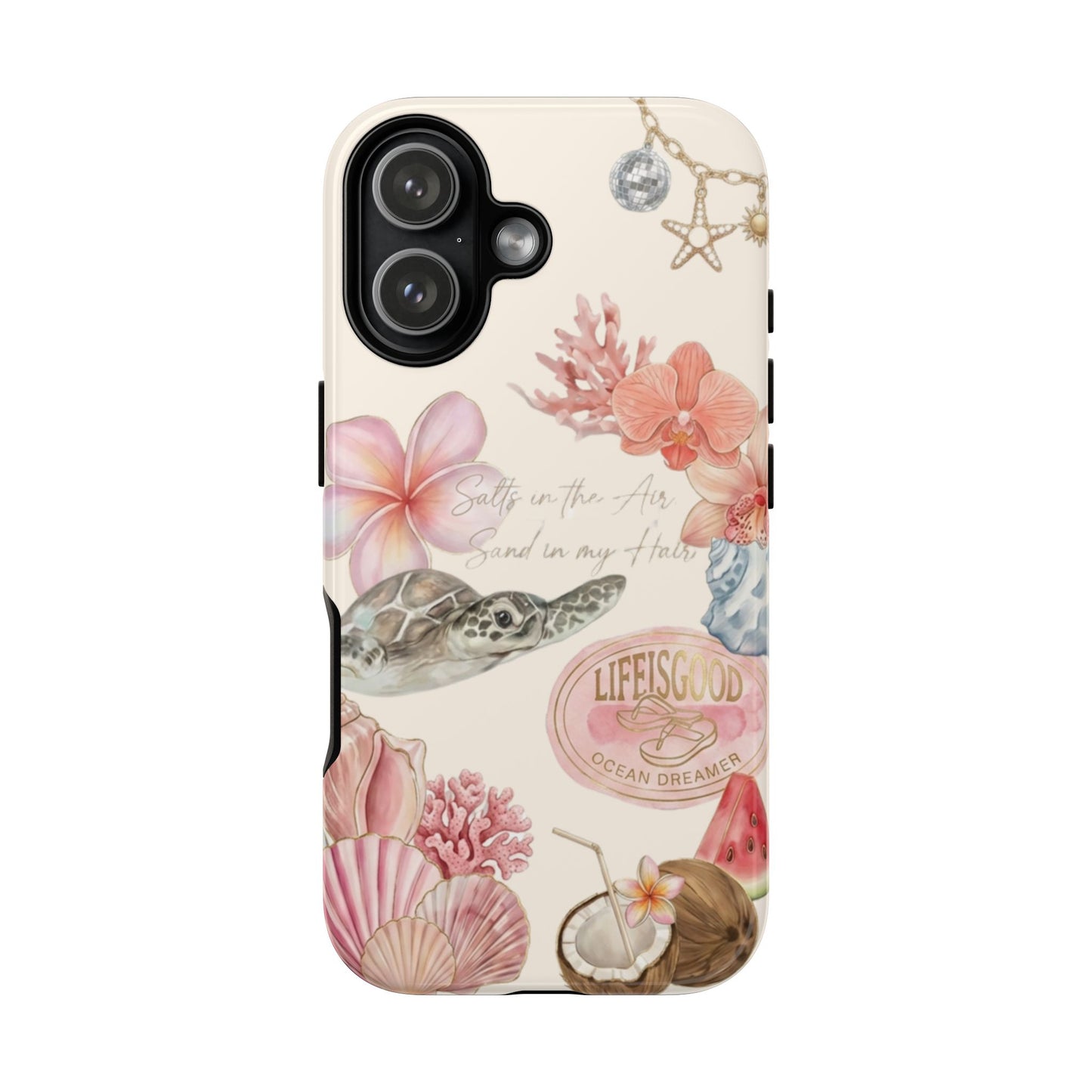 Tropical Beach Phone Case — Cute Summer Ocean Aesthetic iPhone Cover