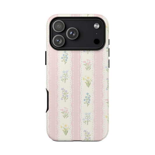 spring floral aesthetic iphonecase, cute coquette summer phone case