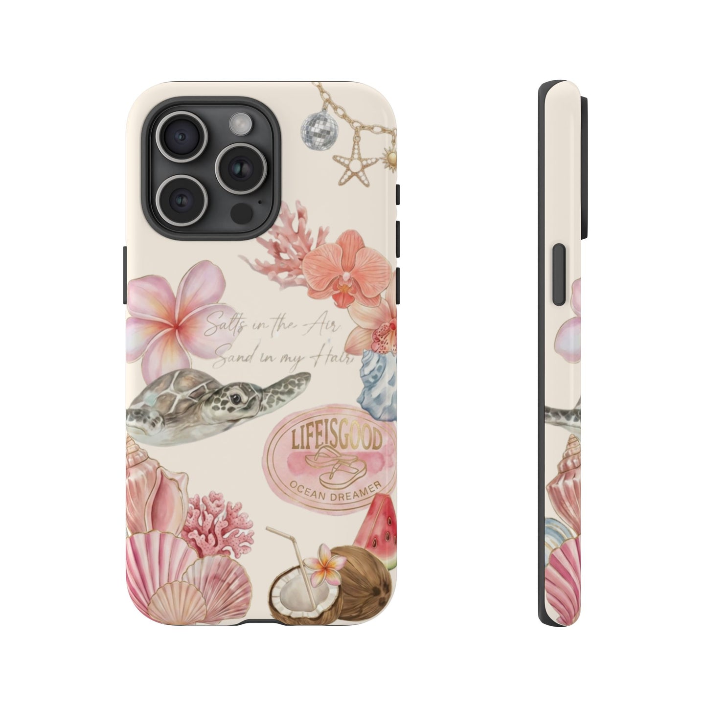 Tropical Beach Phone Case — Cute Summer Ocean Aesthetic iPhone Cover